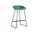 Barová stolička AAS 38 Low Black Powder Coated Steel, teal green
