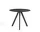 Stôl Copenhague CPH 20 Ø90, black oak/black laminate