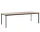 Jedálenský stôl Drip HW117, black/lacquered oak