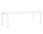 Stôl Annex Flush 240x80, cream white/white laminate