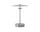 Prenosná lampa Reflection, matt brushed aluminium