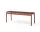 Lavica Palissade Bench, iron red