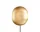 Nástenná lampa Clam, brass