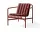 Textilný podsedák Palissade Lounge Chair Low Soft Quilted Cushion, iron red