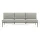 Pohovka Settle Sofa 3-Seater bez podrúčiek, Ribbed Weave 2/dark green
