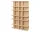 Polica Tilem 4x6, natural oak veneer