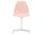 Stolička Eames DSL, pale rose / white
