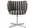 Jedálenská stolička Rico Swivel, Louisiana sand / black