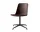 Kancelárska stolička Rely HW11, black / burnt umber