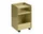 Stolík Folded Trolley Low Open, dark beige green