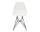Stolička Eames DSR, white/basic dark