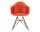 Stolička Eames DAR, poppy red