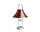 Prenosná lampa Mousqueton, iron red