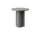 Stolík Dit, grey travertine silver