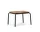Stolík Vig Robinia 55 x 45 cm, black