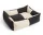 Pelech pre psa Dogs Bed L, black/white