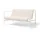 Textilný podsedák Palissade Lounge Sofa quilted cushion, cream white