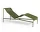 Lehátko Palissade Cord Chaise Longue, olive