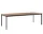 Jedálenský stôl Drip HW117, black/lacquered walnut
