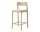 Barová stolička Betty TK14, oak/Fuse 421