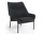 Kreslo O2, soft black textile