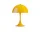 Prenosná lampa Panthella 250, opaque yellow