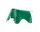Slon Eames Elephant Small RE, emerald