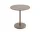 Stolík Linear Steel Café Table Ø70, taupe