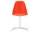 Stolička Eames DSL, poppy red / white