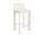 Barová stolička Chisel 35 H65, cream white lacquered beech
