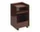 Stolík Folded Trolley Low Open, dark red