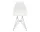 Stolička Eames DSR, white/chrome