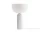 Stolná lampa Kizu Table Lamp, Large, white marble
