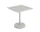 Stolík Linear Steel Café Table 70x70, grey