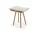 Stolička s podsedákom Georg, linen / oak