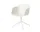 Stolička Fiber Armchair Swivel Base, natural white