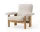 Kreslo Brasilia Lounge Chair, Moss 0011/natural oak