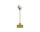 Prenosná stolná lampa Snowball, brass