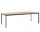 Jedálenský stôl Drip HW117, bronzed/lacquered oak