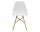 Stolička Eames DSW, cotton white