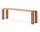 Lavica Atlas 150x32, natural oak