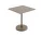 Stolík Linear Steel Café Table 70x70, taupe