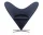 Kreslo Heart Cone Chair, Volo night blue