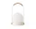Prenosná lampa Carrie Leather Handle, ivory