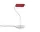 Stolová lampa Apex, maroon red