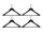 Ramienka Smooth Wide with Bar set 4ks, black
