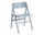 Skladacia stolička Backflip, cloud blue lacquered beech