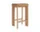 Barová stolička Chisel 30 H65, lacquered oak / Grano cognac