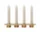 Svietnik Soothe 4, brass