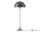 Stojacia lampa Panthella 500, original opal brown